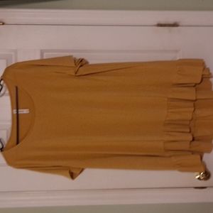 Zenana Premium High/Low Short Sleeved Tunic BNWOT